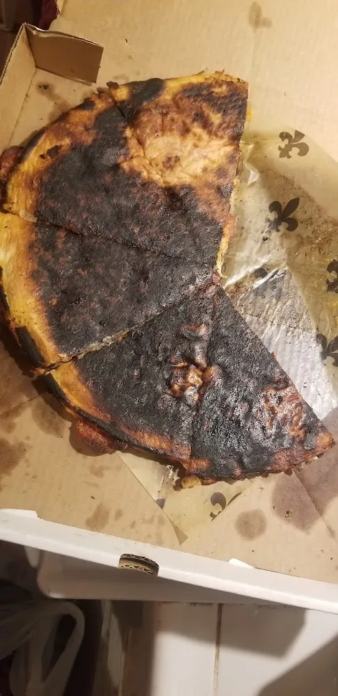 Bottom of My Carry-Out Pizza